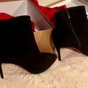 Christian Louboutin Eloise Booty 85 mm Ankle boots - Suede - Black